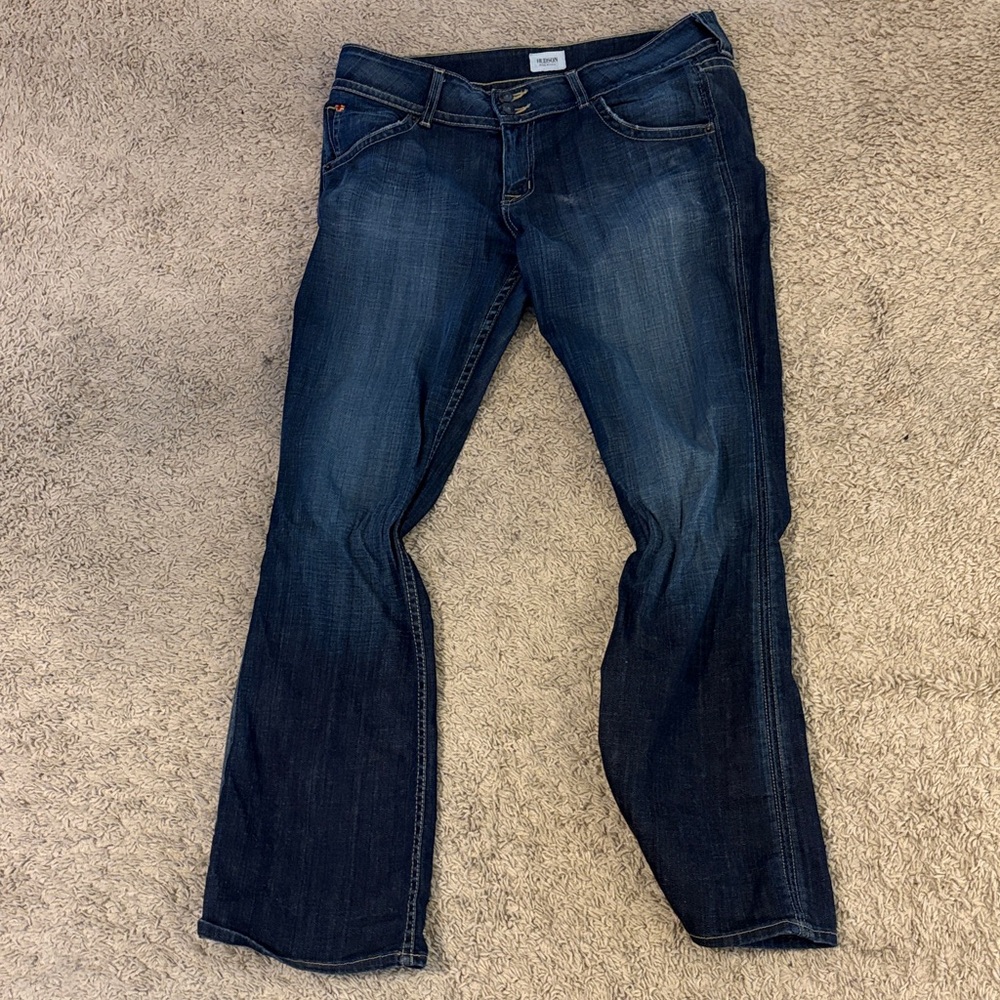 Hudson Jeans Dark Blue Boot Cut Women's Jeans